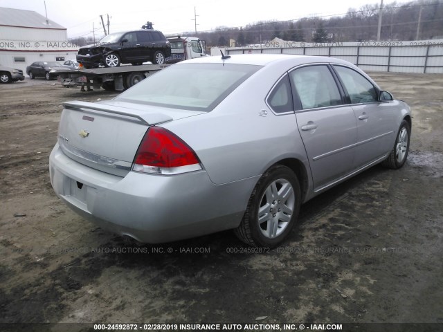 2G1WU581169395189 - 2006 CHEVROLET IMPALA LTZ SILVER photo 4