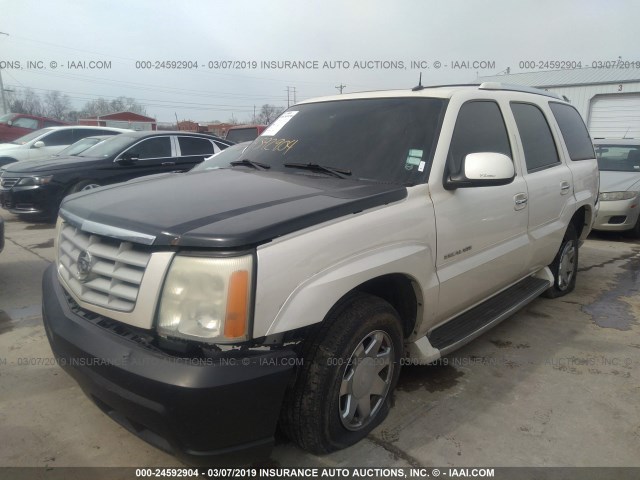 1GYEK63N03R272729 - 2003 CADILLAC ESCALADE LUXURY WHITE photo 2