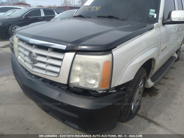 1GYEK63N03R272729 - 2003 CADILLAC ESCALADE LUXURY WHITE photo 6