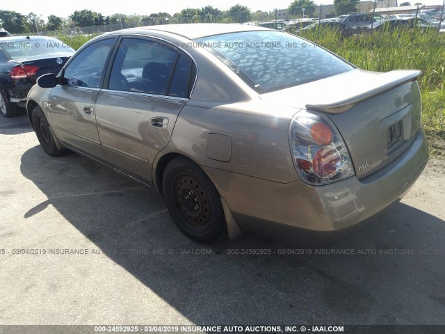 1N4AL11D43C334169 - 2003 NISSAN ALTIMA S/SL GOLD photo 3