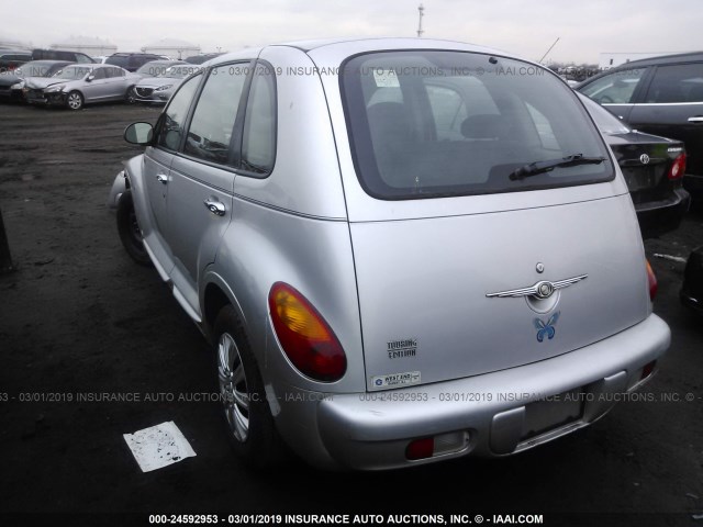 3C4FY58B35T545352 - 2005 CHRYSLER PT CRUISER TOURING SILVER photo 3