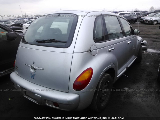 3C4FY58B35T545352 - 2005 CHRYSLER PT CRUISER TOURING SILVER photo 4