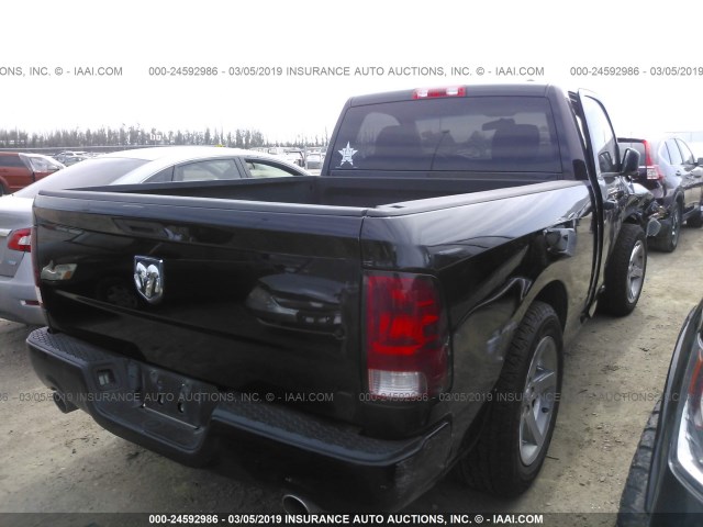 3C6JD6AT8CG173955 - 2012 DODGE RAM 1500 ST BLACK photo 4