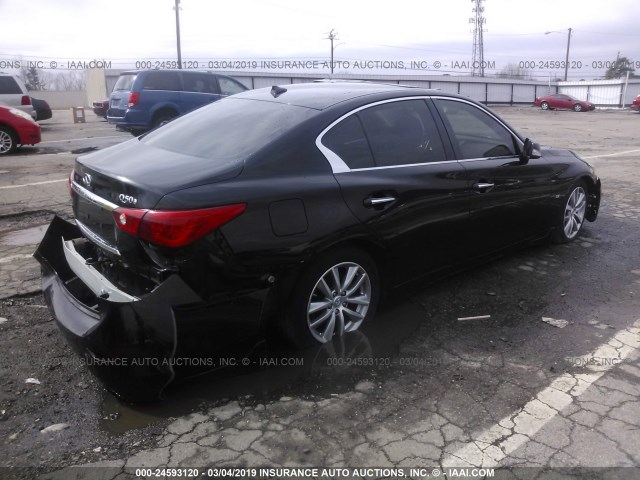 JN1BV7AP4EM684634 - 2014 INFINITI Q50 PREMIUM/SPORT BLACK photo 4