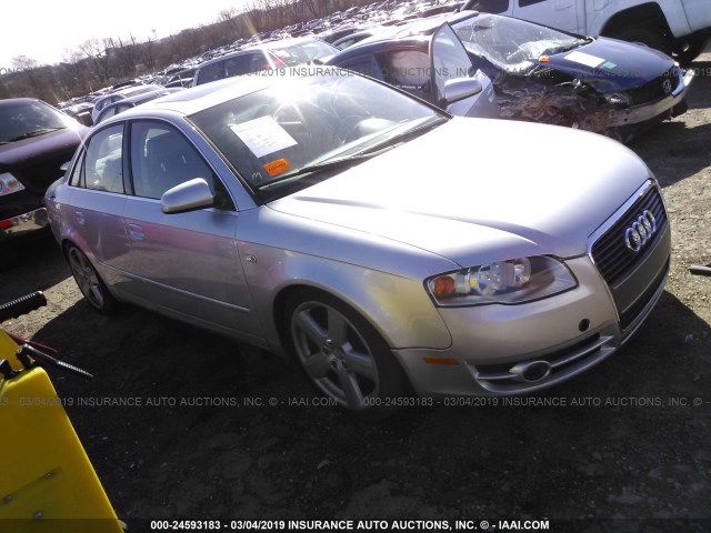 WAUAF78EX5A528509 - 2005 AUDI A4 2.0T SILVER photo 1