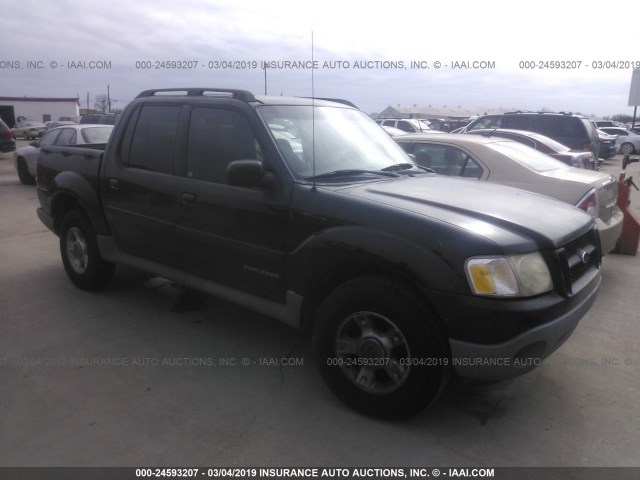 1FMZU67E91UC14359 - 2001 FORD EXPLORER SPORT TR  BLACK photo 1