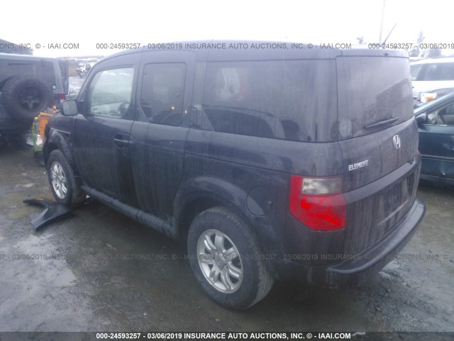 5J6YH17706L005074 - 2006 HONDA ELEMENT EX BLACK photo 3