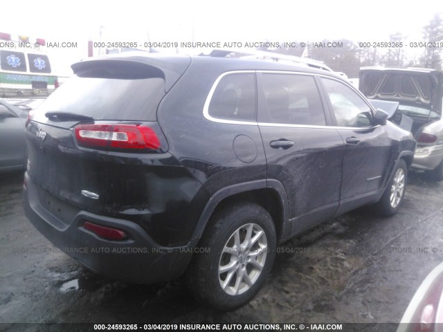 1C4PJMLB2JD513647 - 2018 JEEP CHEROKEE LATITUDE PLUS BLACK photo 4