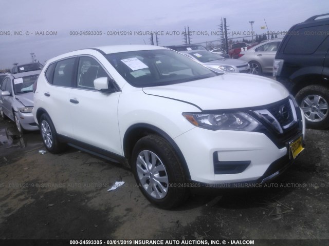 5N1AT2MT6KC718581 - 2019 NISSAN ROGUE WHITE photo 1