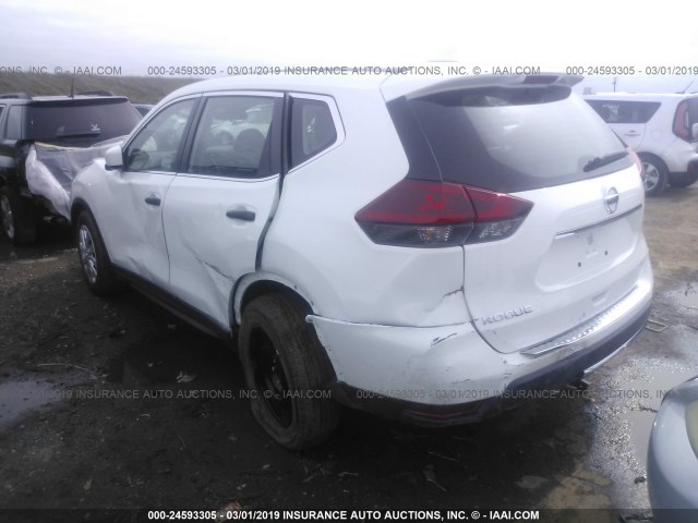 5N1AT2MT6KC718581 - 2019 NISSAN ROGUE WHITE photo 3