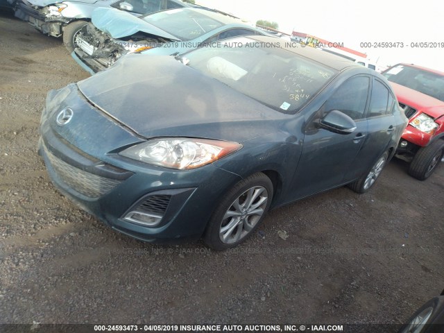 JM1BL1S55A1170705 - 2010 MAZDA 3 S GRAY photo 2