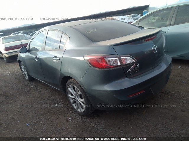 JM1BL1S55A1170705 - 2010 MAZDA 3 S GRAY photo 3