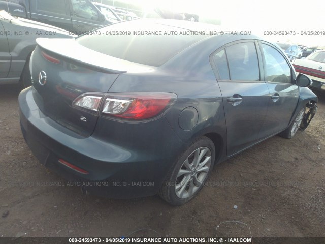 JM1BL1S55A1170705 - 2010 MAZDA 3 S GRAY photo 4