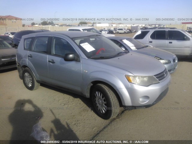 JA4MS31X97U004571 - 2007 MITSUBISHI OUTLANDER ES/LS ვერცხლისფერი ფოტო 1