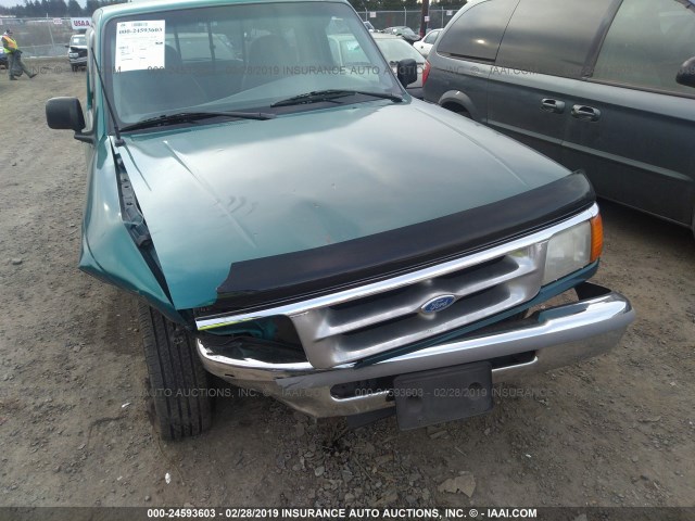 1FTCR10A8TPB54744 - 1996 FORD RANGER BEIGE photo 6