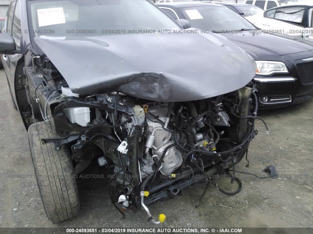 5N1AT2MT4GC840735 - 2016 NISSAN ROGUE S/SL/SV GRAY photo 6