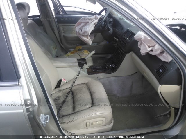 JH4KA7670SC004665 - 1995 ACURA LEGEND LS ოქროსფერი ფოტო 5