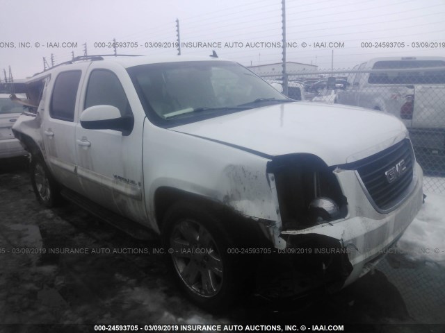 1GKFK36339R197220 - 2009 GMC YUKON XL K1500 SLT WHITE photo 1