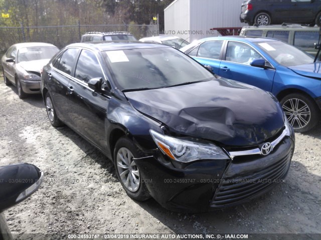 4T4BF1FK3FR468281 - 2015 TOYOTA CAMRY LE/XLE/SE/XSE BLACK photo 1