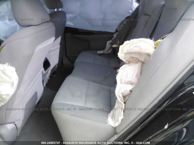 4T4BF1FK3FR468281 - 2015 TOYOTA CAMRY LE/XLE/SE/XSE BLACK photo 8