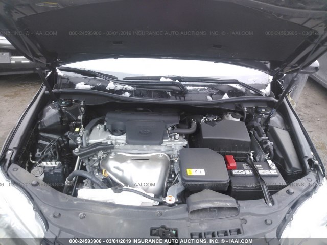 4T1BF1FK2HU787152 - 2017 TOYOTA CAMRY LE/XLE/SE/XSE შავი ფოტო 10