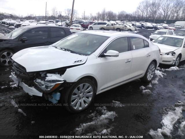 1G4GC5G30FF135550 - 2015 BUICK LACROSSE WHITE photo 2