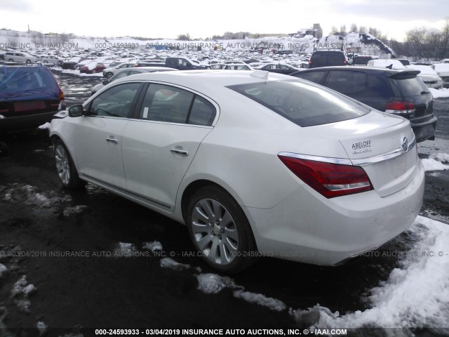 1G4GC5G30FF135550 - 2015 BUICK LACROSSE WHITE photo 3