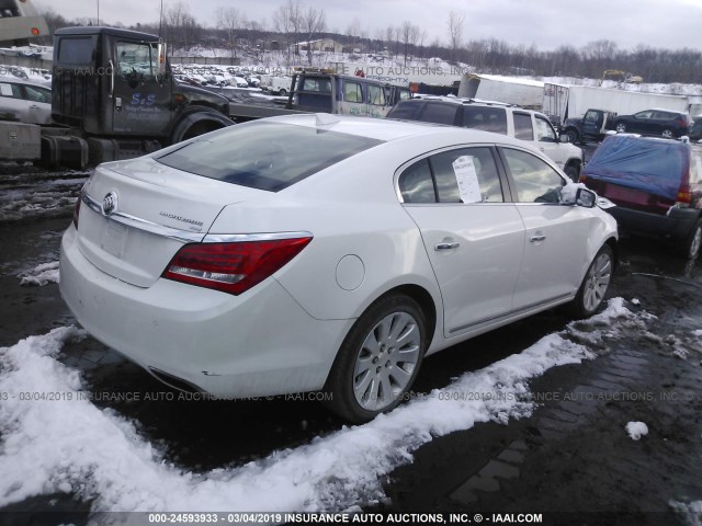 1G4GC5G30FF135550 - 2015 BUICK LACROSSE WHITE photo 4