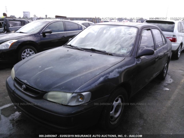 1NXBR12EXXZ226204 - 1999 TOYOTA COROLLA VE/CE/LE 黑色 照片 2