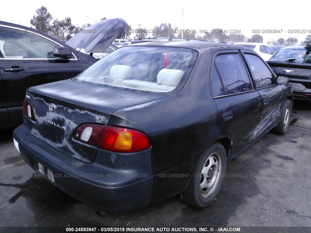 1NXBR12EXXZ226204 - 1999 TOYOTA COROLLA VE/CE/LE 黑色 照片 4