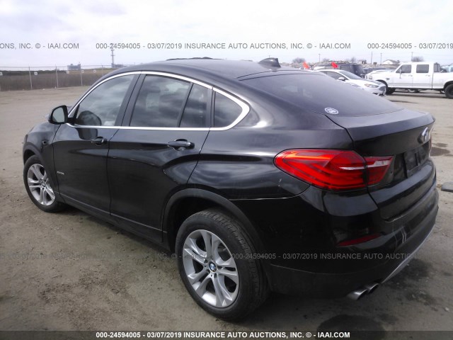 5UXXW3C58F0F89329 - 2015 BMW X4 XDRIVE28I BLACK photo 3