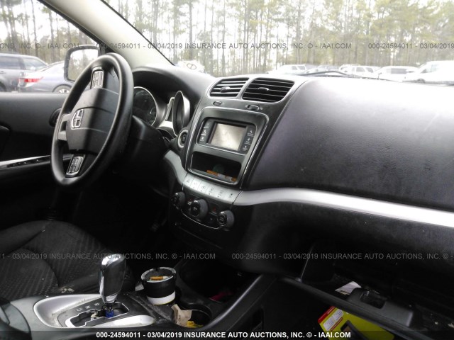 3C4PDDBG7ET108842 - 2014 DODGE JOURNEY ORANGE photo 5