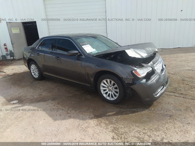 2C3CCAAG1EH220891 - 2014 CHRYSLER 300 GRAY photo 1