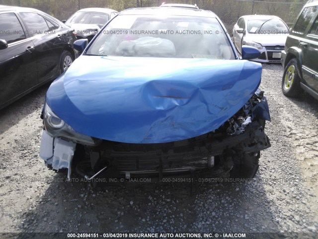 4T1BF1FK6GU560819 - 2016 TOYOTA CAMRY LE/XLE/SE/XSE 蓝色 照片 6