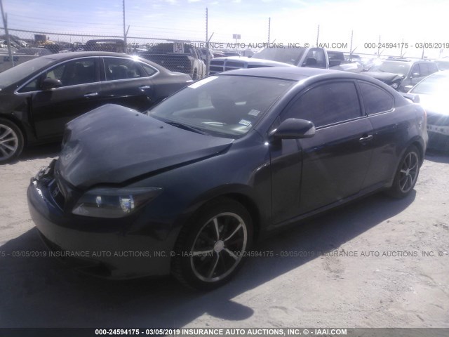 JTKDE167370206297 - 2007 TOYOTA SCION TC ნაცრისფერი ფოტო 2