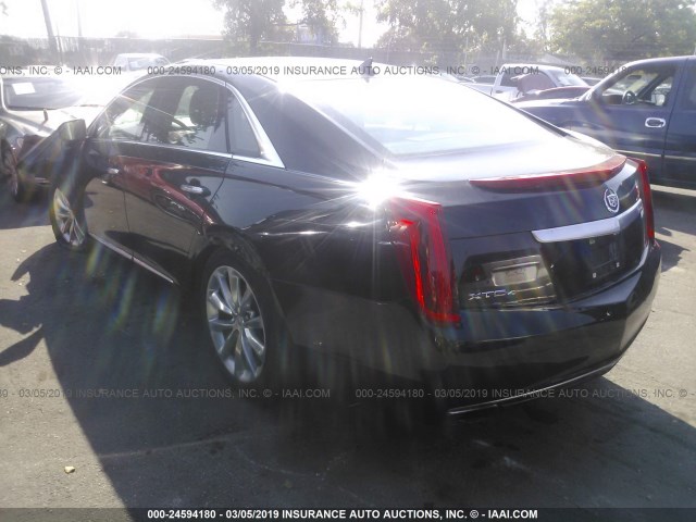 2G61N5S31E9157837 - 2014 CADILLAC XTS LUXURY COLLECTION BLACK photo 3