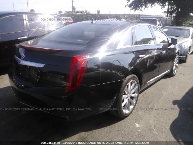 2G61N5S31E9157837 - 2014 CADILLAC XTS LUXURY COLLECTION BLACK photo 4