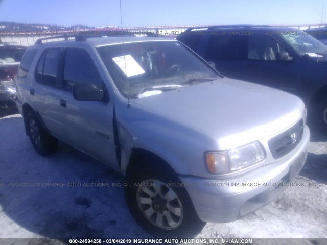 4S6DM58W614402985 - 2001 HONDA PASSPORT EX/LX SILVER photo 1