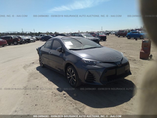 5YFBURHE7HP676402 - 2017 TOYOTA COROLLA L/LE/XLE/SE/XSE GRAY photo 1