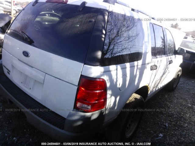 1FMZU72E02UA56640 - 2002 FORD EXPLORER XLS WHITE photo 4