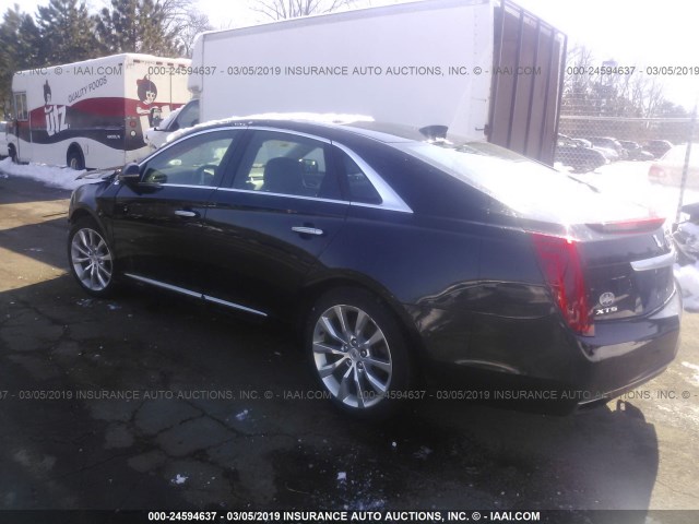 2G61M5S33F9229982 - 2015 CADILLAC XTS LUXURY COLLECTION BLACK photo 3