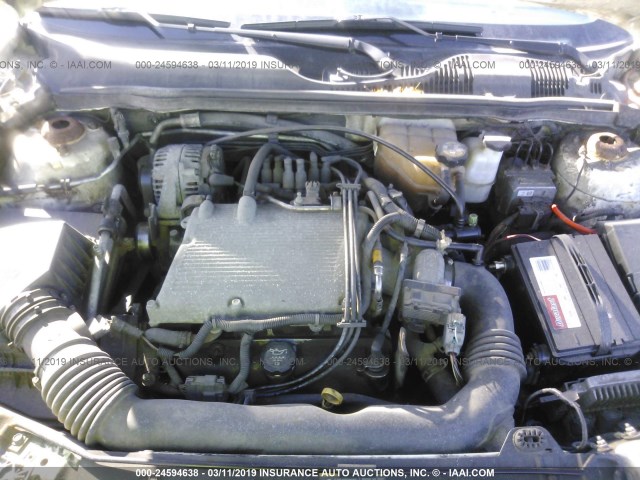 1G1ZT54825F143265 - 2005 CHEVROLET MALIBU LS WHITE photo 10