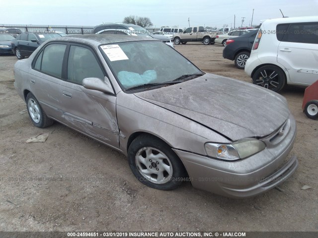 1NXBR12E6XZ252346 - 1999 TOYOTA COROLLA VE/CE/LE GOLD photo 1