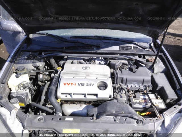 4T1BF32K84U587131 - 2004 TOYOTA CAMRY LE/XLE/SE SILVER photo 10