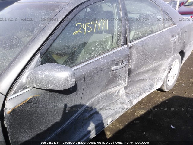 4T1BF32K84U587131 - 2004 TOYOTA CAMRY LE/XLE/SE SILVER photo 6