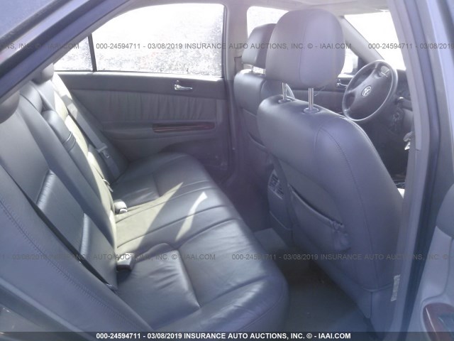 4T1BF32K84U587131 - 2004 TOYOTA CAMRY LE/XLE/SE SILVER photo 8