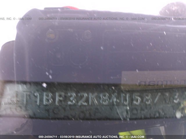 4T1BF32K84U587131 - 2004 TOYOTA CAMRY LE/XLE/SE SILVER photo 9