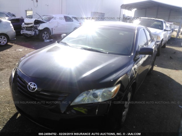 4T4BE46K39R095459 - 2009 TOYOTA CAMRY SE/LE/XLE BLACK photo 2