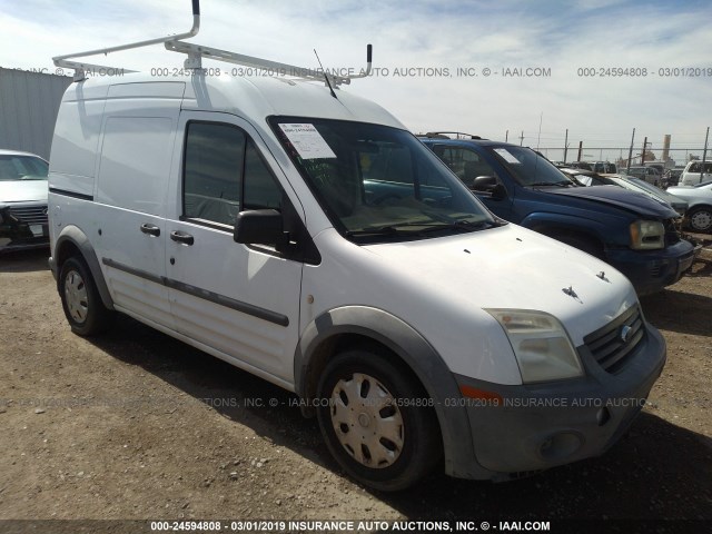 NM0LS7CN1AT003509 - 2010 FORD TRANSIT CONNECT XL WHITE photo 1