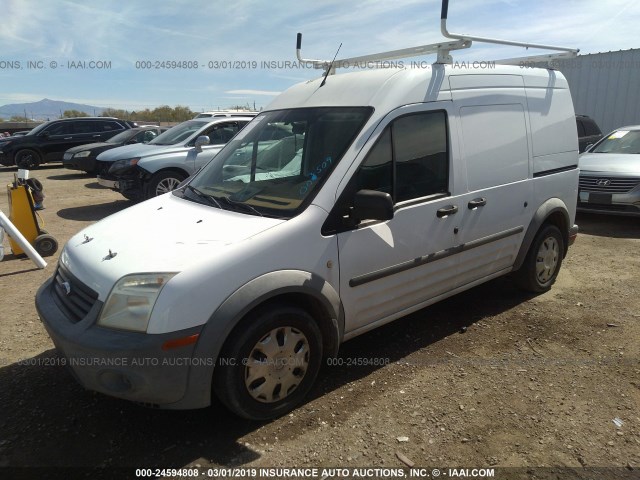 NM0LS7CN1AT003509 - 2010 FORD TRANSIT CONNECT XL WHITE photo 2